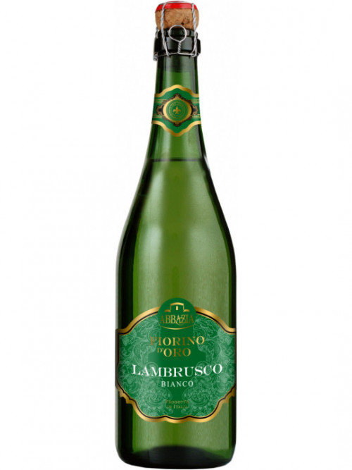 Ламбруско Бьянко Фиорино Д&#039;Оро, 0.75, вино белое, полусладкое, жемчужное 