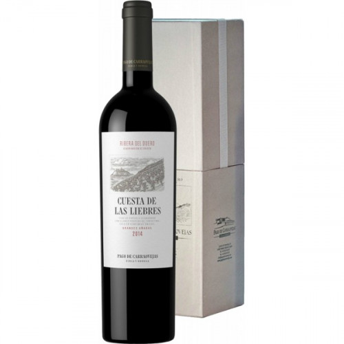 Паго де Карраовьехас Куэста де лас Льебрес 2014, 0.75, Рибера дель Дуэро, вино красное, сухое 