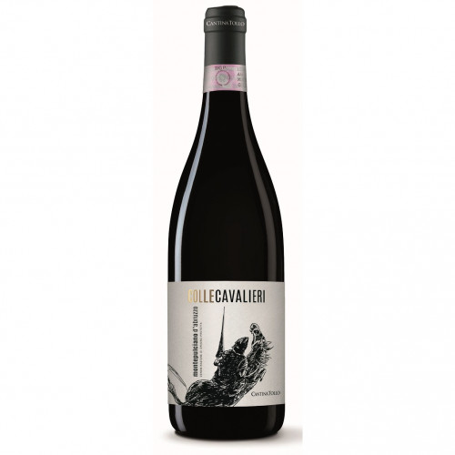 Колли Кавалери Монтепульчано д&#039;Абруццо, 0.75, Абруццо, вино красное, сухое 