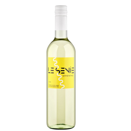 Ле Сенье Верментино Терре Сичилиане, 0.75, Сицилия, вино белое, сухое 
