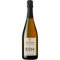Флюто Блан де Блан Миллезим 2014, 0.75, Шампань, вино белое, экстра брют, игристое