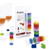 Цветные браслеты квадрат для бокалов, Пултекс