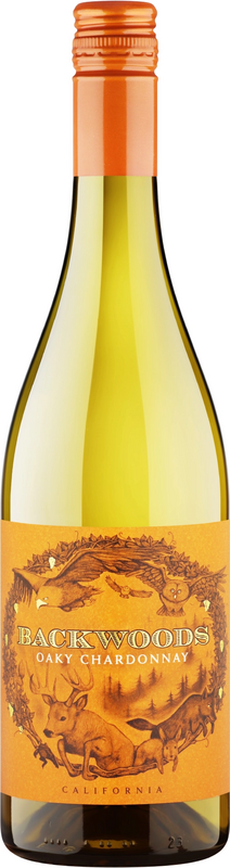 Бэквудс Шардоне, 0.75, Калифорния, вино белое, сухое 