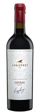 Саперави, 0.75, ООО "БРАТЬЯ АСКАНЕЛИ", вино красное, сухое