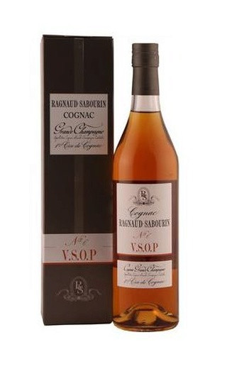 Раньо Сабурэн Гранд Шампань 1 Крю №6 VSOP, 0.70, Коньяк, РАНЬО САБУРЭН, коньяк 