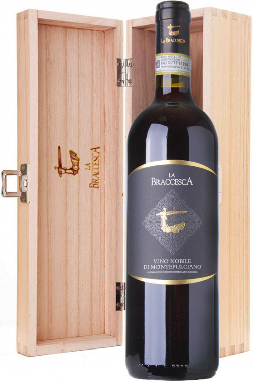 Ла Браческа Нобиле де Монтепульчано DOCG 2017, 1.50, Тоскана, вино красное, сухое 