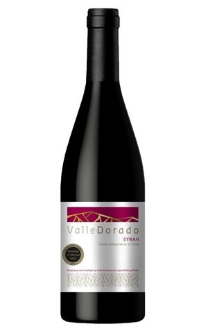 Валле Дорадо Сира, 0.75, вино красное, полусухое 