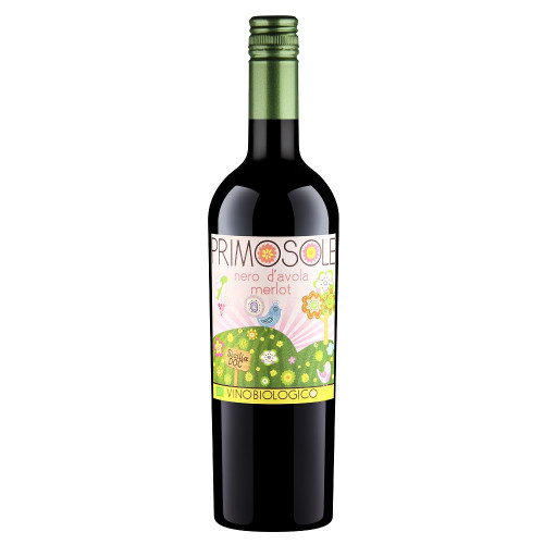 Примосоле Неро Д&#039;Авола Мерло Сицилия, 0.75, Сицилия, вино красное, сухое 
