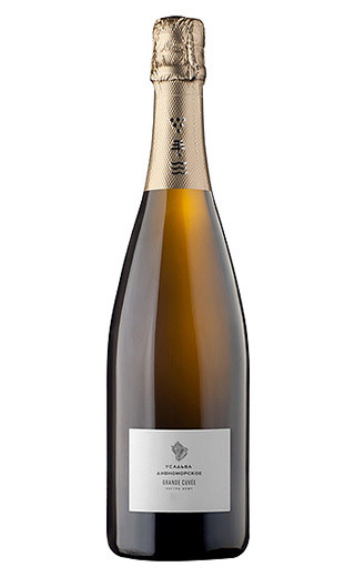 Гранд Кюве, 0.75, Дивноморское, вино белое, брют, игристое 