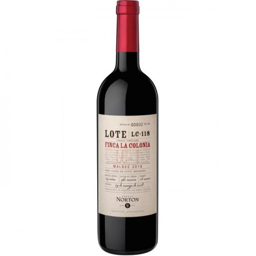 Финка Ла Колония Лоте ЛС-118 2018, 0.75, вино красное, сухое 