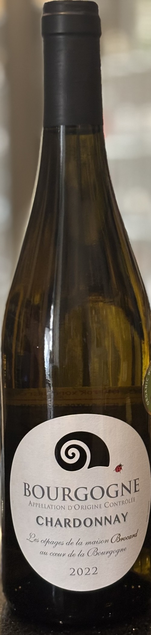 Бургонь Шардоне 2022, 0.75,  Бургундия, ЖАН-МАРК БРОКАР, вино белое, сухое 