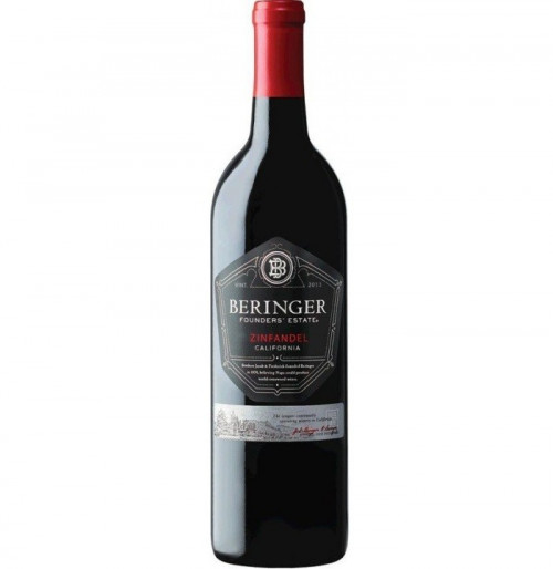 Берринджер Фаундер&#039;с Эстейт Калифорния Зинфандель 2020, 0.75, Калифорния, вино красное, полусухое 