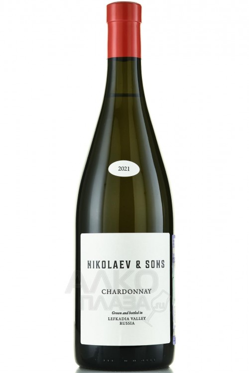 Николаев и Сыновья Шардоне, 0.75, вино белое, сухое 