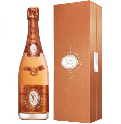 Кристаль Розе 2013, 0.75, Шампань, ЛУИ РОДЕРЕР, вино розовое, брют, игристое 