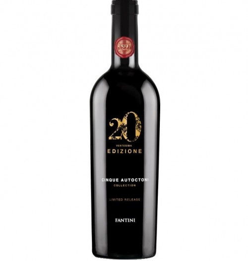 Фантини Эдиционе Коллекшн 2020, 0.75, вино красное, полусухое 