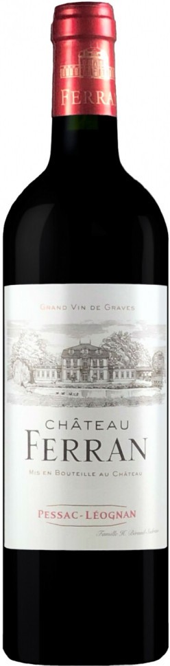 Шато Ферран 2019, 0.75, Бордо, вино красное, сухое 
