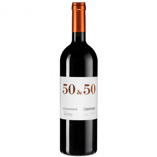 50 &amp; 50 2017. 0.75, Тоскана, КАПАННЕЛЛЕ, вино красное, сухое 