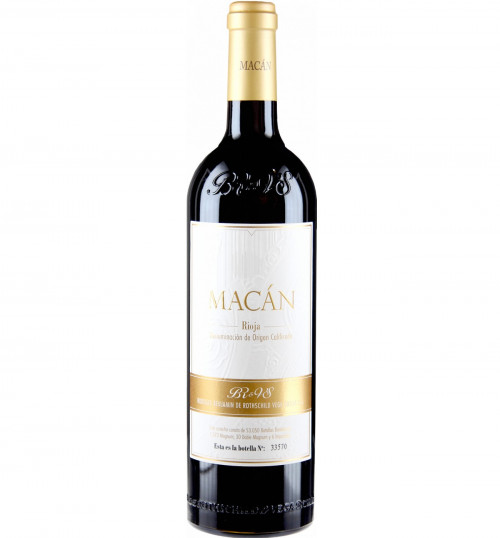 Макан DOC 2016, 0.75, Риоха, вино красное, сухое 