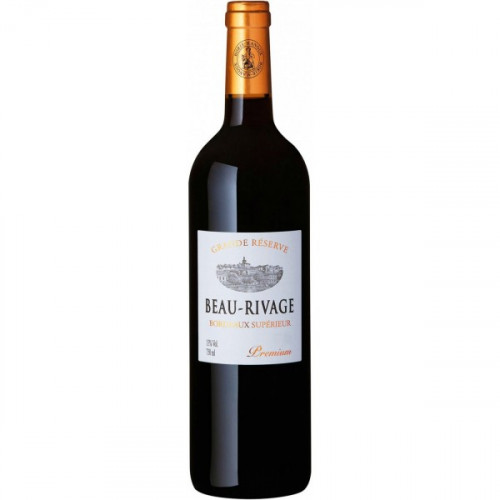 Бо-Риваж Премиум Гранд Резерв 2014, 0.75, Бордо, вино красное, сухое 