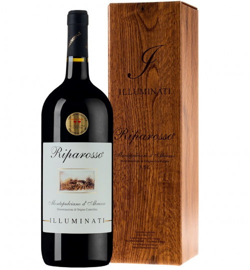 Монтепульчано Д&#039;Абруццо Рипароссо, 1.50, Абруццо, ИЛЛЮМИНАТИ, вино красное, сухое 