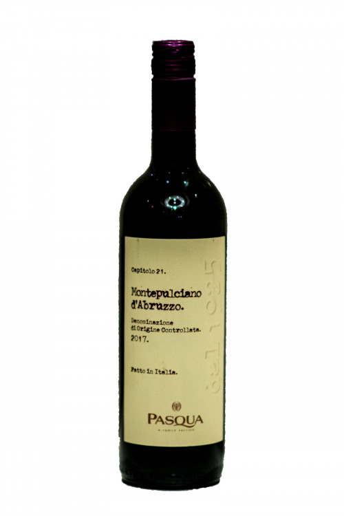 Паскуа Монтепульчано д&#039;Абруццо DOC 2017, 0.25, Абруццо, вино красное, полусухое 