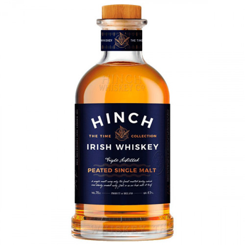 Хинч Айриш Виски Питид Сингл Молт, 0.70, виски ирландский, односолодовый, 3 года, 43% 