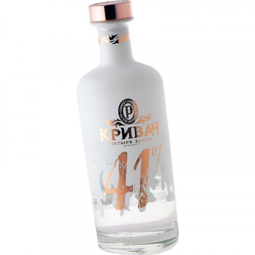 Кривач 41, 0,70, крепкий алкогольный напиток, 41.00% 