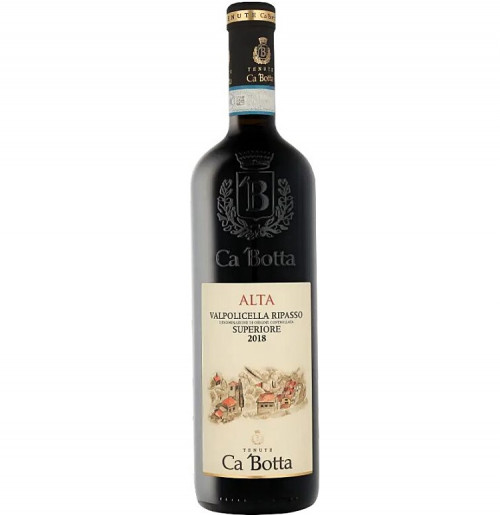 Ка Ботта Альта Вальполичелла Рипасо Супериоре DOC 2018, 0.75, Венето, вино красное, полусухое 