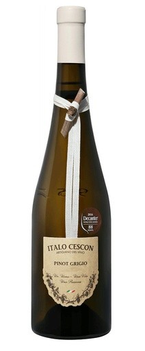 Итало Ческон Пино Гриджо 2024, 0.75, Фриули, вино белое, сухое 
